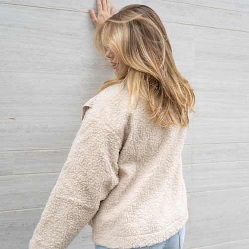 Sydney Sand Colored Mixed Corduroy Jacket